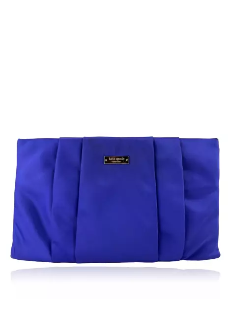 Clutch Kate Spade Acetinada Roxa