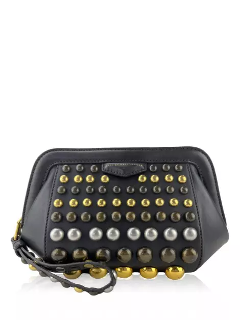 Clutch Marc By Marc Jacobs Thunderdome Studs Marrom