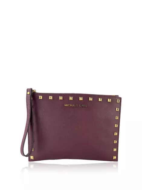 Clutch Michael Kors Jet Set Vinho
