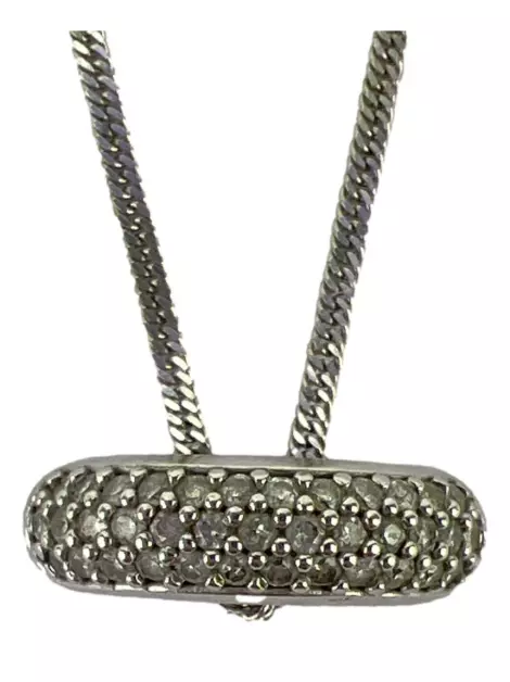 Colar Monte Carlo Ouro Branco e Diamantes