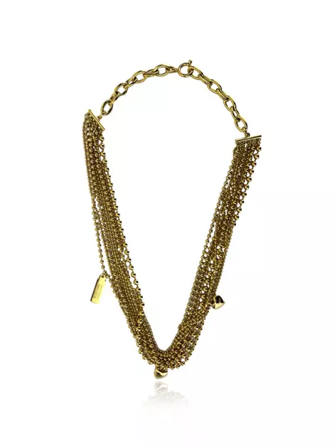 Colar Moschino Cheap and Chic Choker Dourado