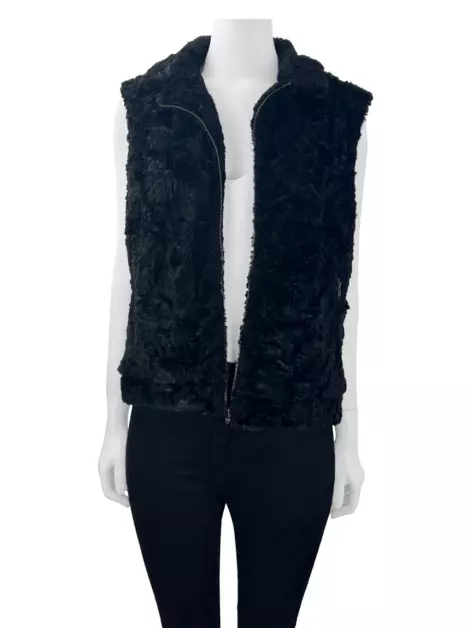 Colete Armani Exchange Tecido Preto