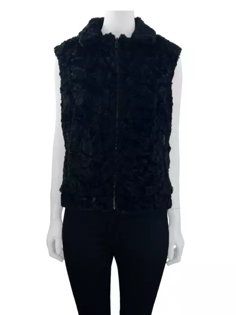 Colete Armani Exchange Tecido Preto