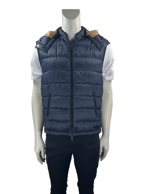 Colete Burberry Puffer Azul