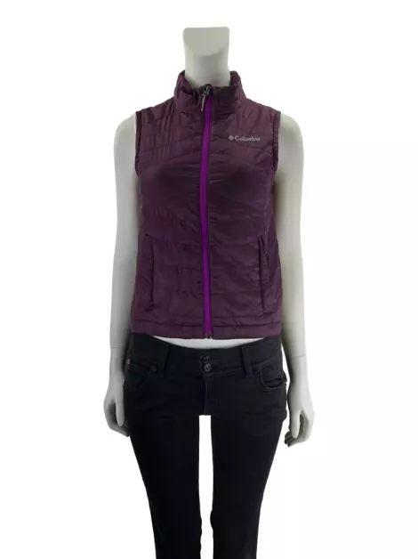 Colete Columbia Omni Heat Puffer Roxo