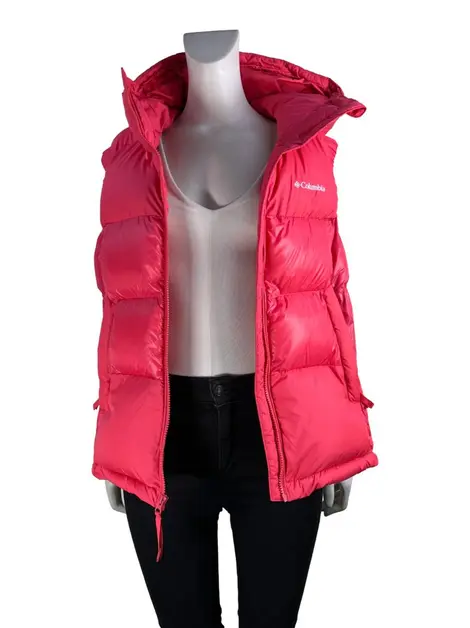 Colete Columbia Puffer Rosa