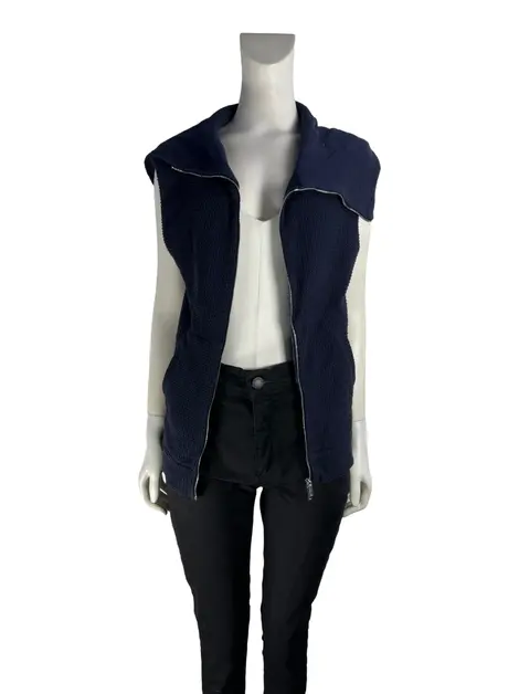 Colete Emporio Armani Tecido Azul