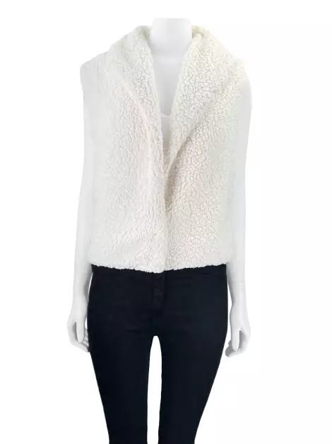 Colete NK Store Texturizado Off White