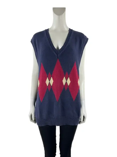 Colete Pringle of Scotland Tricot Estampado