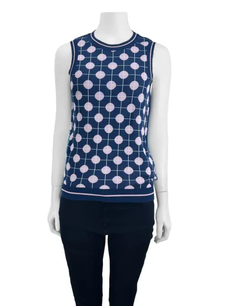 Colete Red Valentino Tricot Estampado