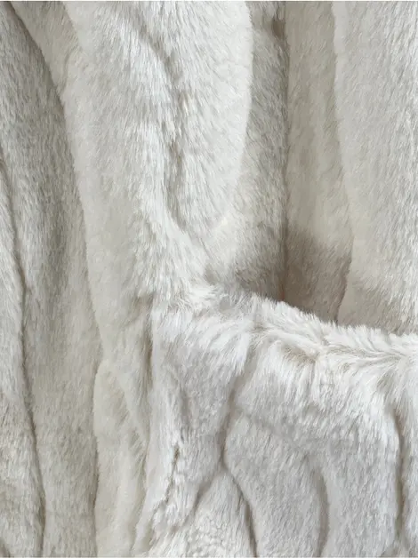 Colete Zara Textura Off-White