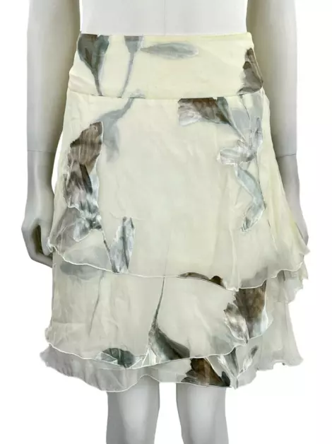 Conjunto Armani Collezioni Babado Estampado