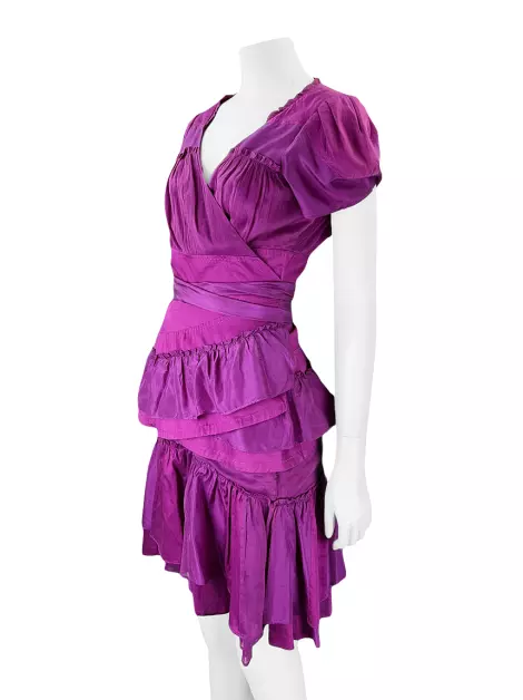 Conjunto Diane Von Furstenberg Seda Rosa