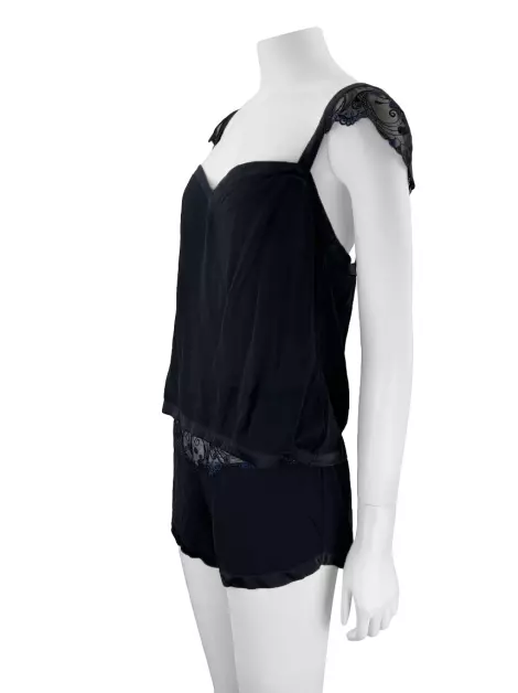 Conjunto La Perla Pijama Preto