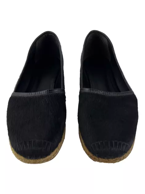 Espadrille NK Store Couro Preto