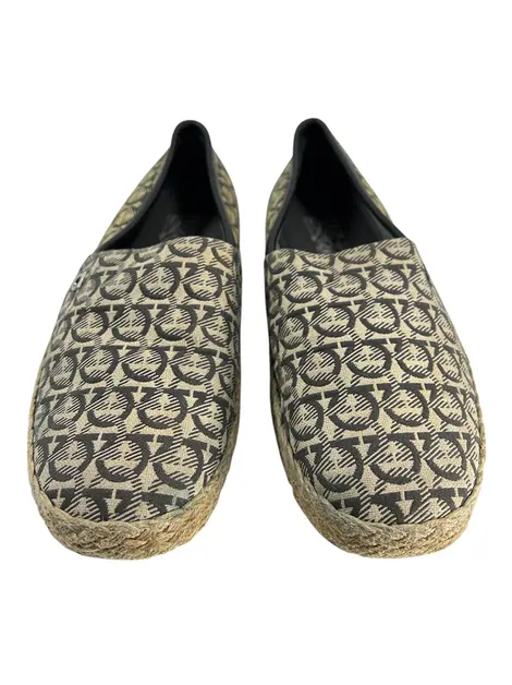 Espadrille Salvatore Ferragamo Logo Estampado