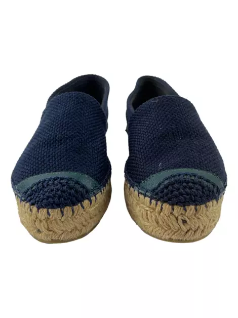 Espadrille Tatiana Loureiro Texturizado Azul Marinho