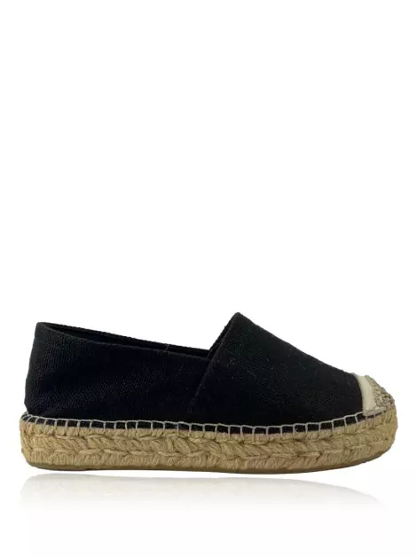 Espadrille Tatiana Loureiro Texturizado Preto