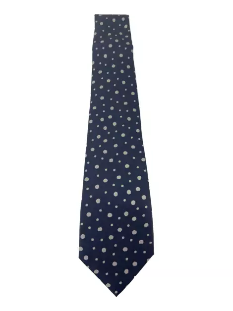 Gravata Salvatore Ferragamo 2 Nante Seda Azul