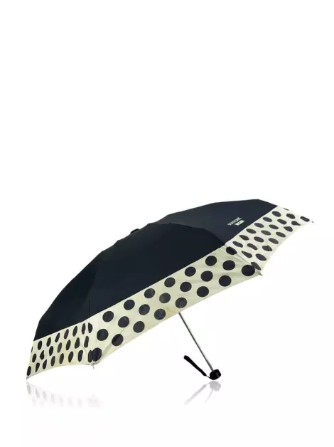 Guarda-chuva Moschino Boutique Polka Dot Preto