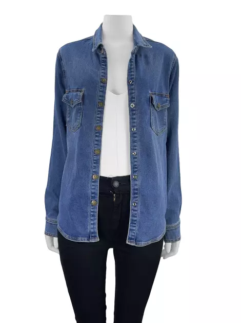 Jaqueta Ateen Jeans Azul
