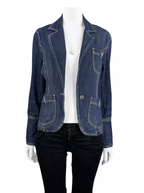 Jaqueta Bebe Jeans Azul