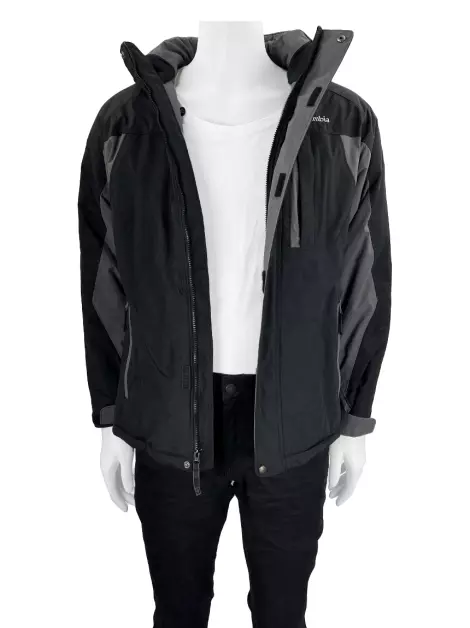 Jaqueta Columbia Nylon Bicolor