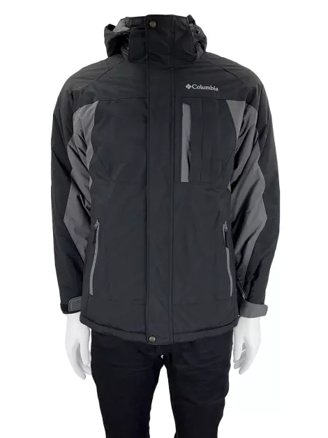 Jaqueta Columbia Nylon Bicolor