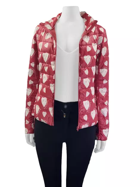 Jaqueta Desigual Puffer Estampada