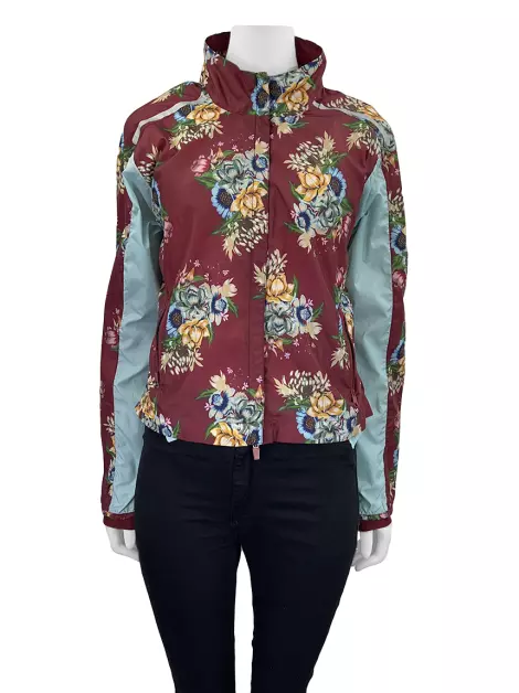 Jaqueta Farm Nylon Floral