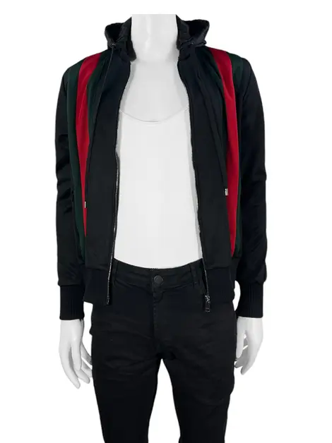 Jaqueta Gucci Bomber Preta