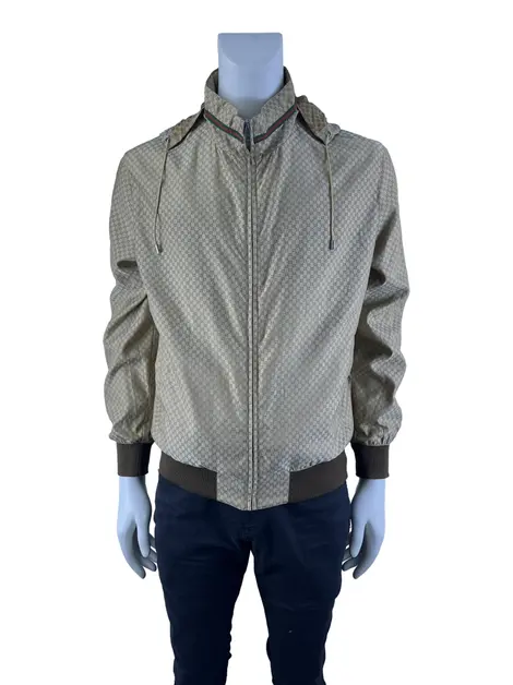 Jaqueta Gucci Nylon Monograma
