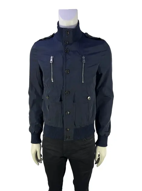 Jaqueta Gucci Tecido Azul