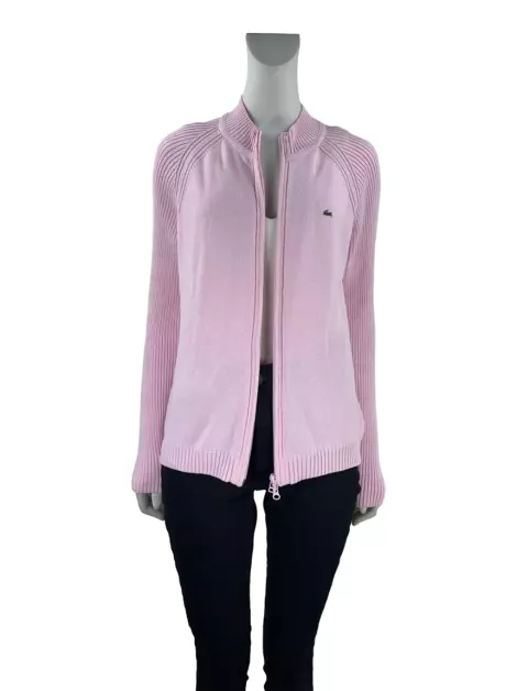 Jaqueta Lacoste Tricot Rosa