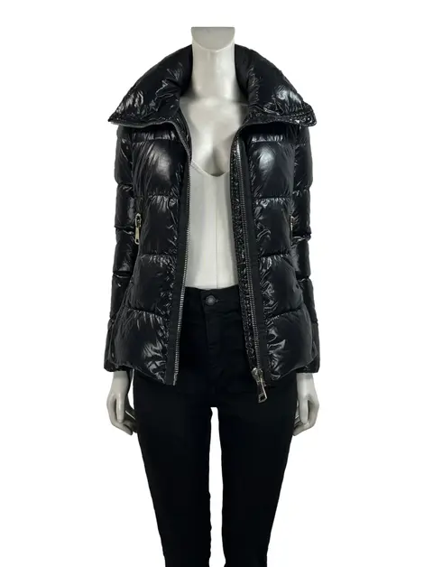 Jaqueta Moncler Joux Giubbotto Preta