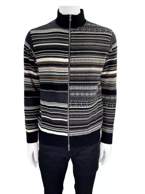 Jaqueta Paul Smith Tricot Listrado