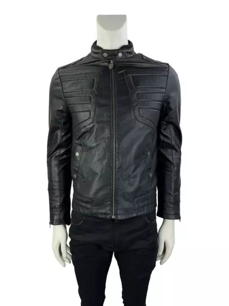 Jaqueta Puma Couro Preto