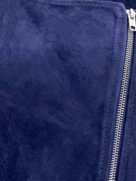 Jaqueta Sandro Suede Azul