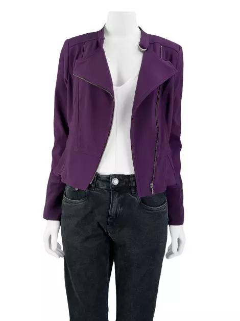 Jaqueta TVZ Tecido Roxo