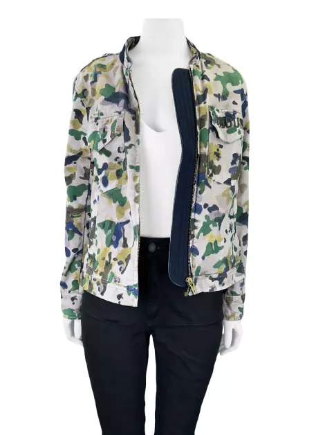 Jaqueta Zadig & Voltaire Kavy Camou Estampado