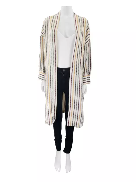 Kimono Mixed Texturizado Off White