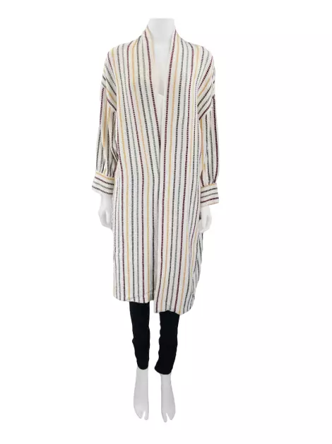 Kimono Mixed Texturizado Off White