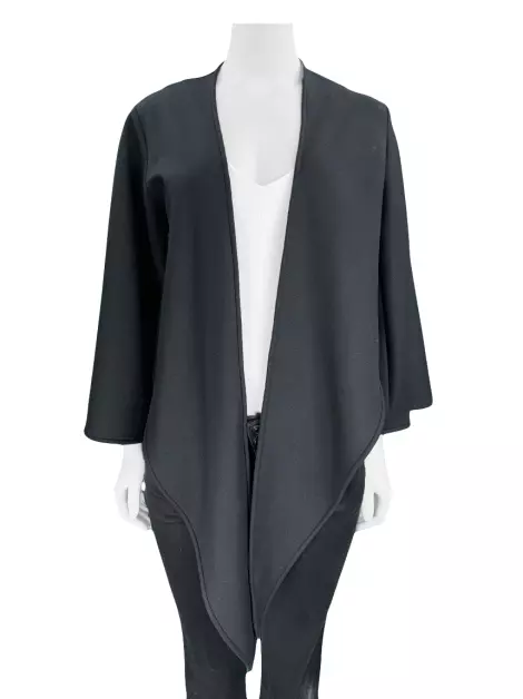 Kimono Paula Raia Amarração Preto