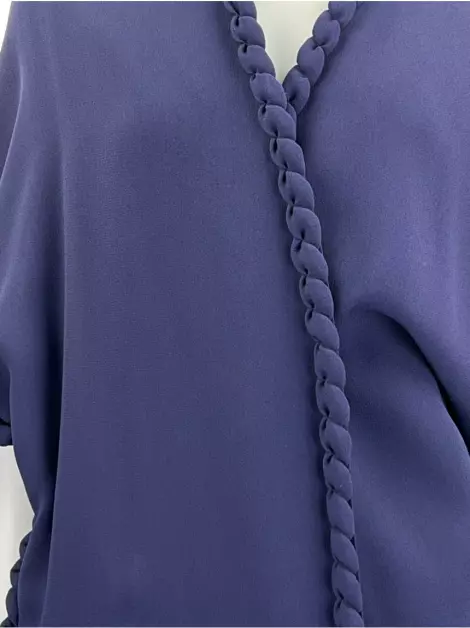 Kimono Paula Raia Tecido Azul