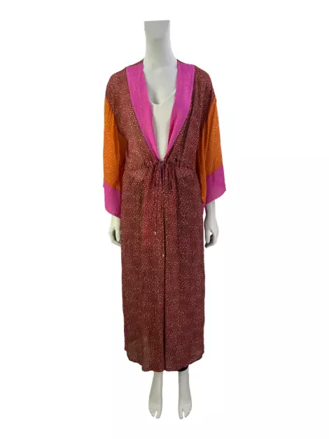Kimono Vix Hindi Anni Estampado