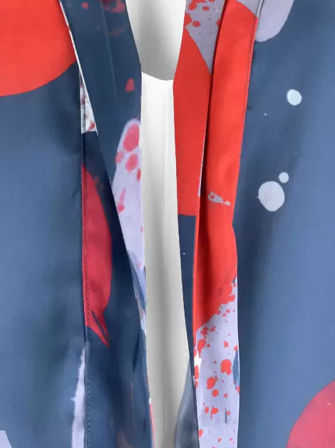 Kimono Wasabi Tecido Estampado