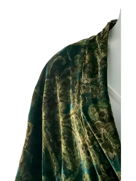 Kimono Zara Tecido Estampado
