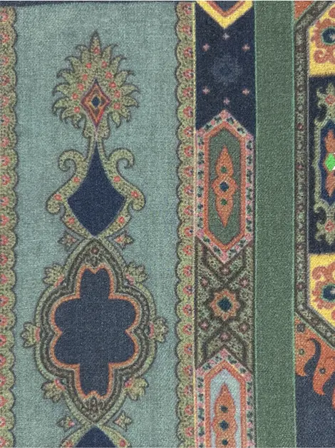 Lenço Etro Lã Estampada