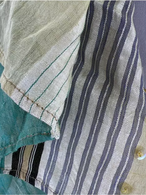 Lenço NK Store Listrada Multicolorida