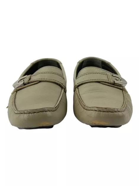 Loafer Bally Couro Taupe